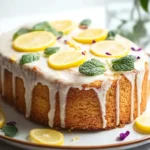 Veganer Zucchini Zitronen Kuchen – Bester Sommerkuchen First Image First Image