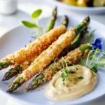 Panierter Spargel mit Bier-Mayonnaise Rezept First Image First Image
