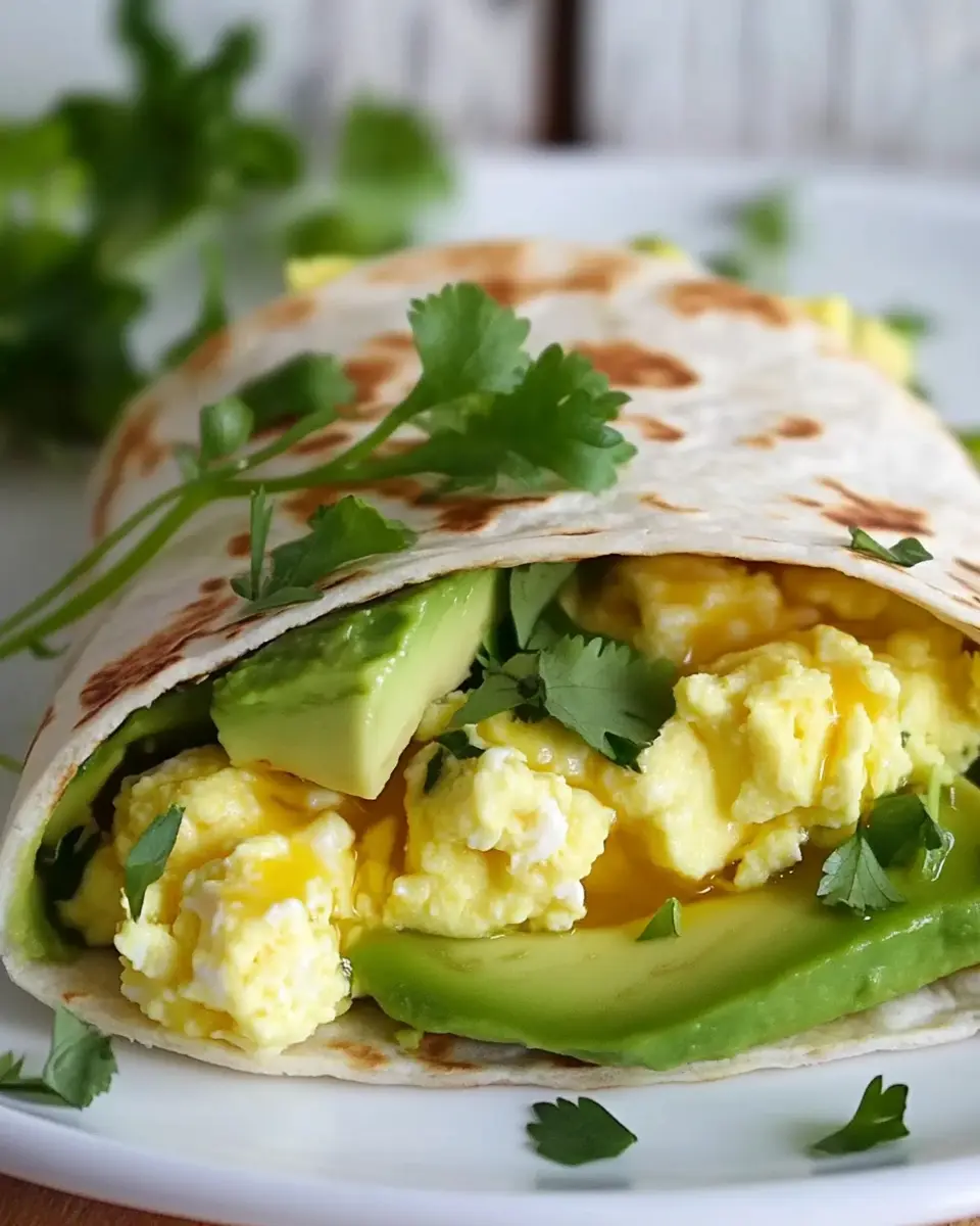 Frühstückwrap mit Ei und Avocado: Easy Morning Delight 7