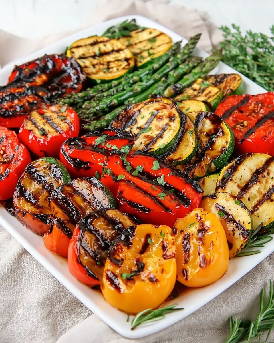 Gegrillte Gemüseplatte mit Balsamico Glasur – Einfach und Aromatisch! 6 jklt4szctji4eo2e6jau