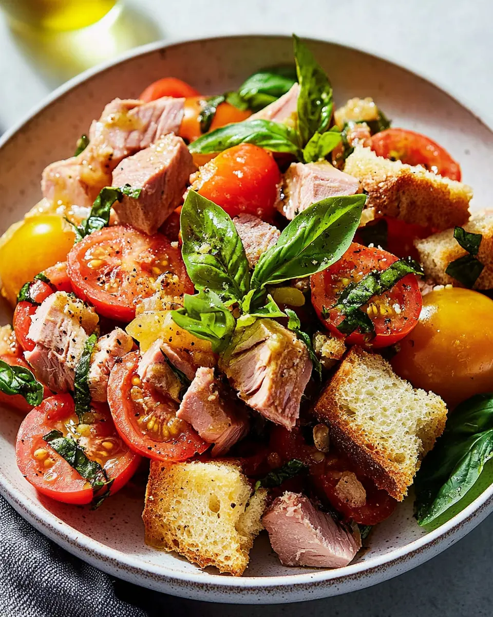 Tomaten-Brotsalat mit Thunfisch: The Juiciest Summer Delight 6