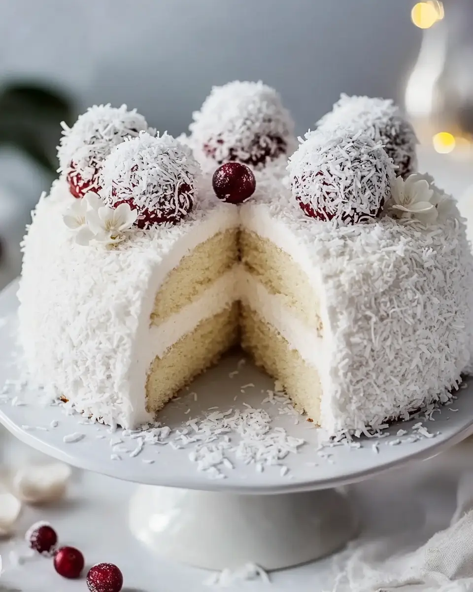 Festliche Schneeballtorte: Himmlisch Leichte Versuchung! 6