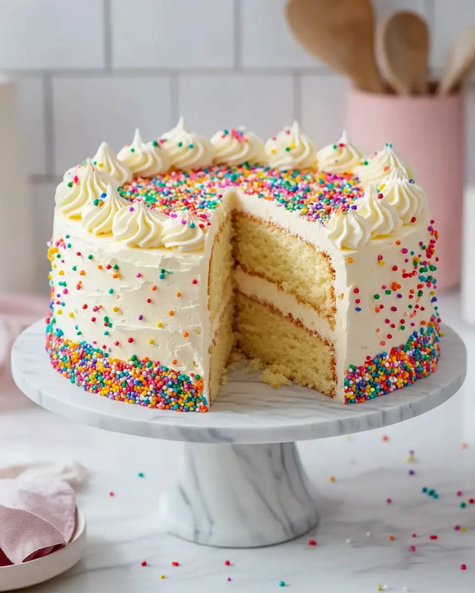 Funfetti Torte – Beste Anleitung in 6 Schritten First Image First Image