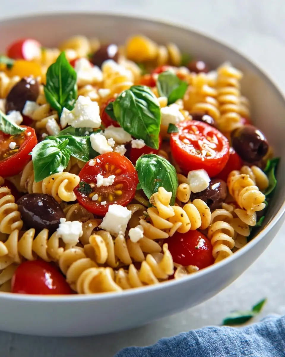 Mediterraner Nudelsalat mit Tomatendressing: Easy & Flavorful! 6