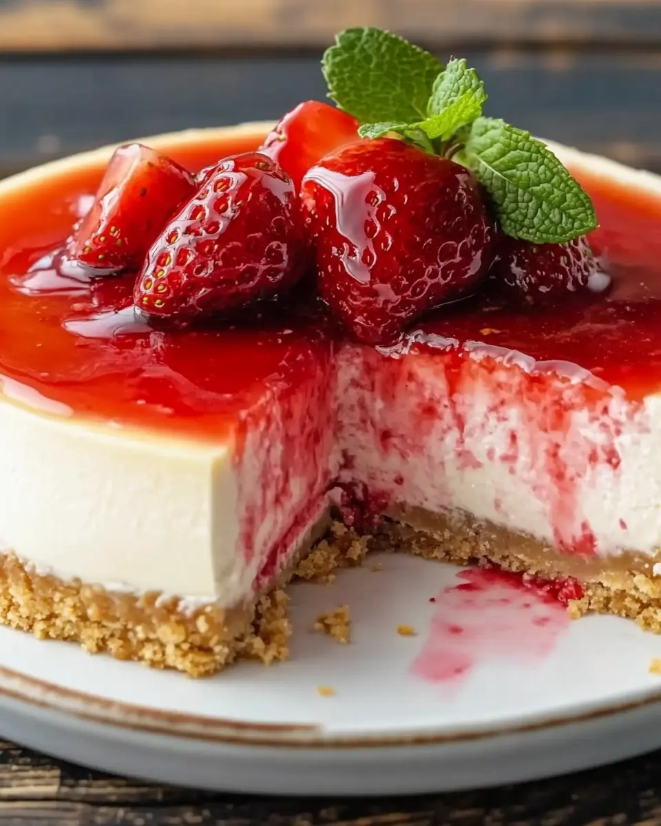 Erdbeer Cheesecake: Bestes Rezept mit Keksboden, Irresistibly Creamy 5 kpt9cbdudjhrfmrv1kjz