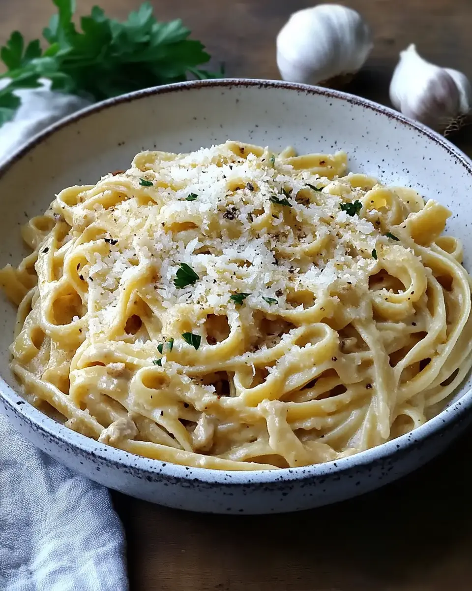 One Pot Pasta mit Knoblauch und Parmesan: Cremig und Einfach Lecker 5 laz3ly5tndq5ojlinlb8