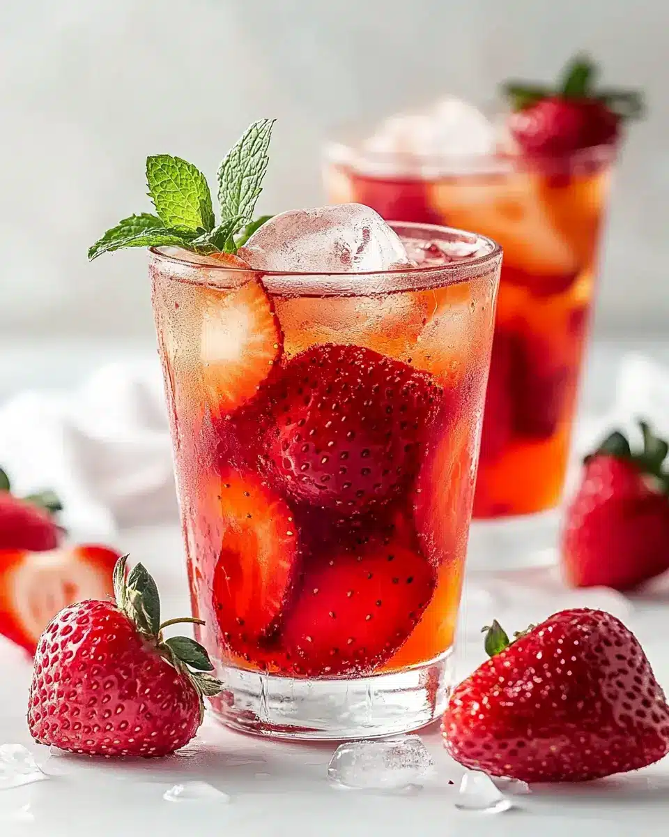 Erdbeer Eistee einfach selber machen: Refreshingly Easy Sip! 5