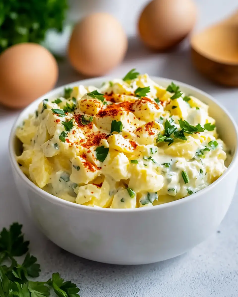 Leichter Eiersalat mit Joghurt: Cremig, frisch und einfach lecker 7