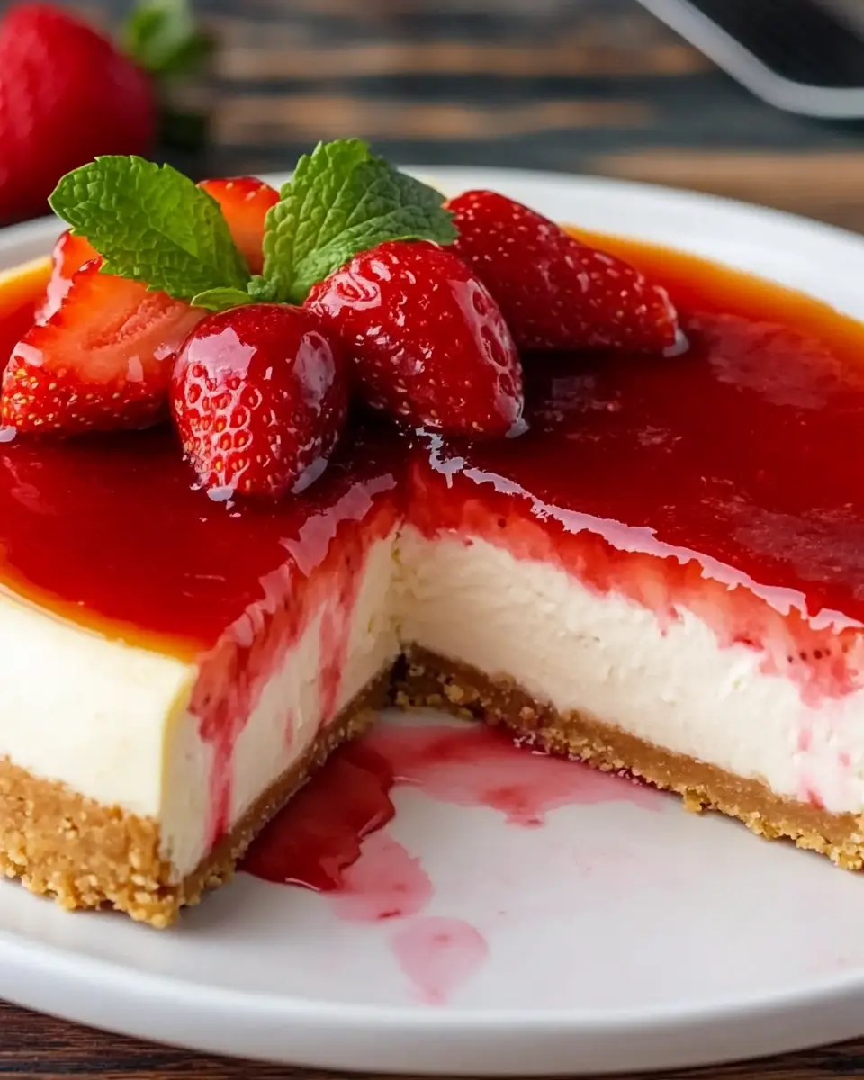 Erdbeer Cheesecake: Bestes Rezept mit Keksboden, Irresistibly Creamy 7