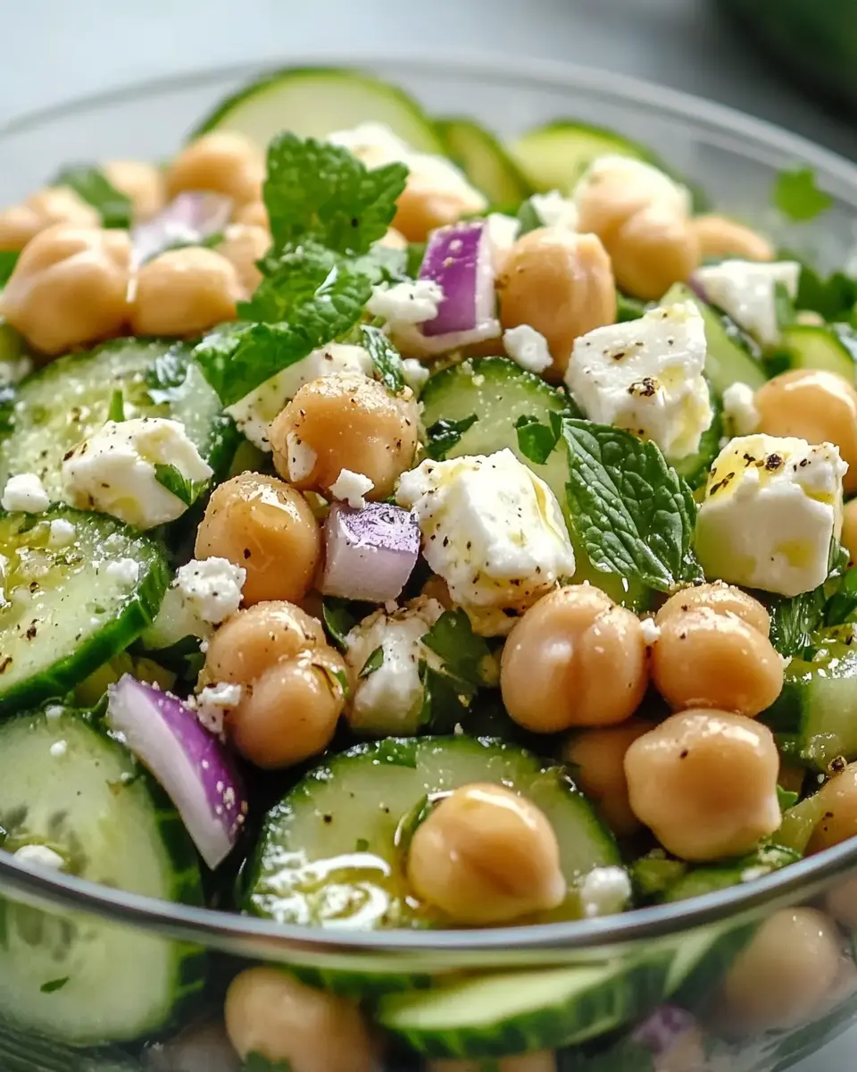 Gurkensalat mit Kichererbsen und Feta: A Refreshing Summer Star! 7 mh3oi860lmidaeyyaat0