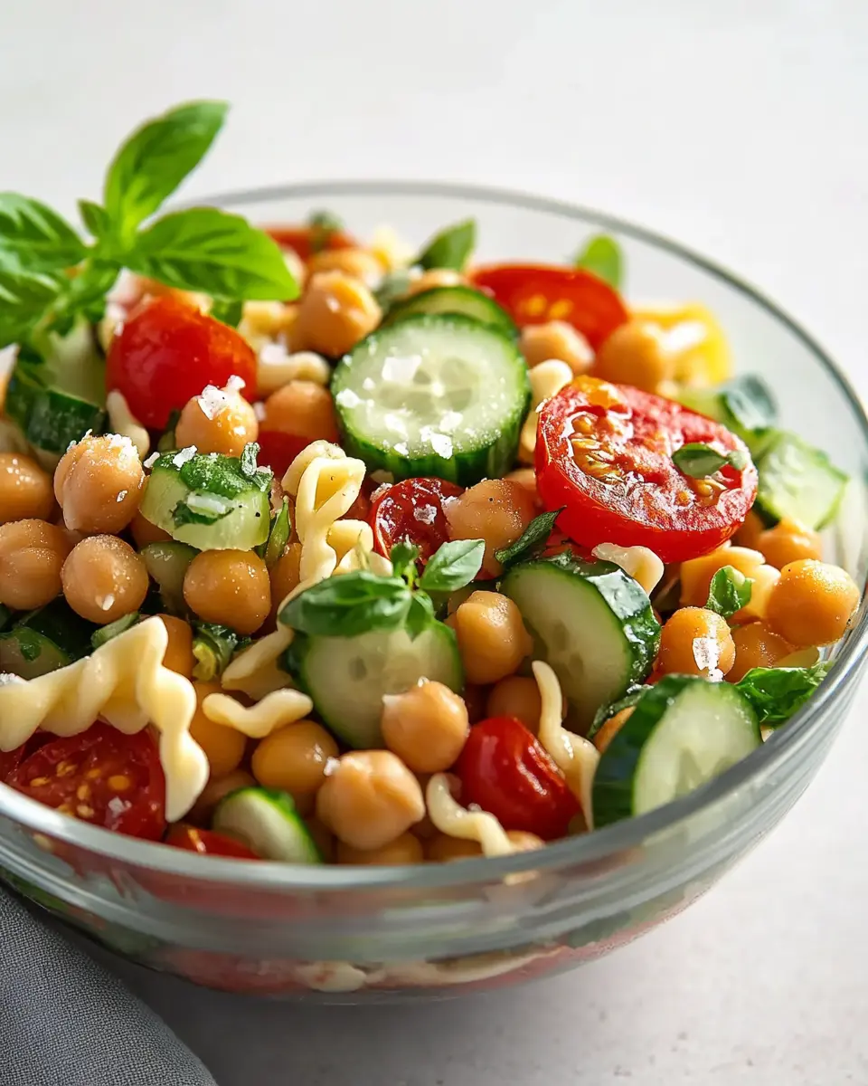 Kichererbsen Salat mit Gurke und Tomaten – Leicht & Köstlich! 7