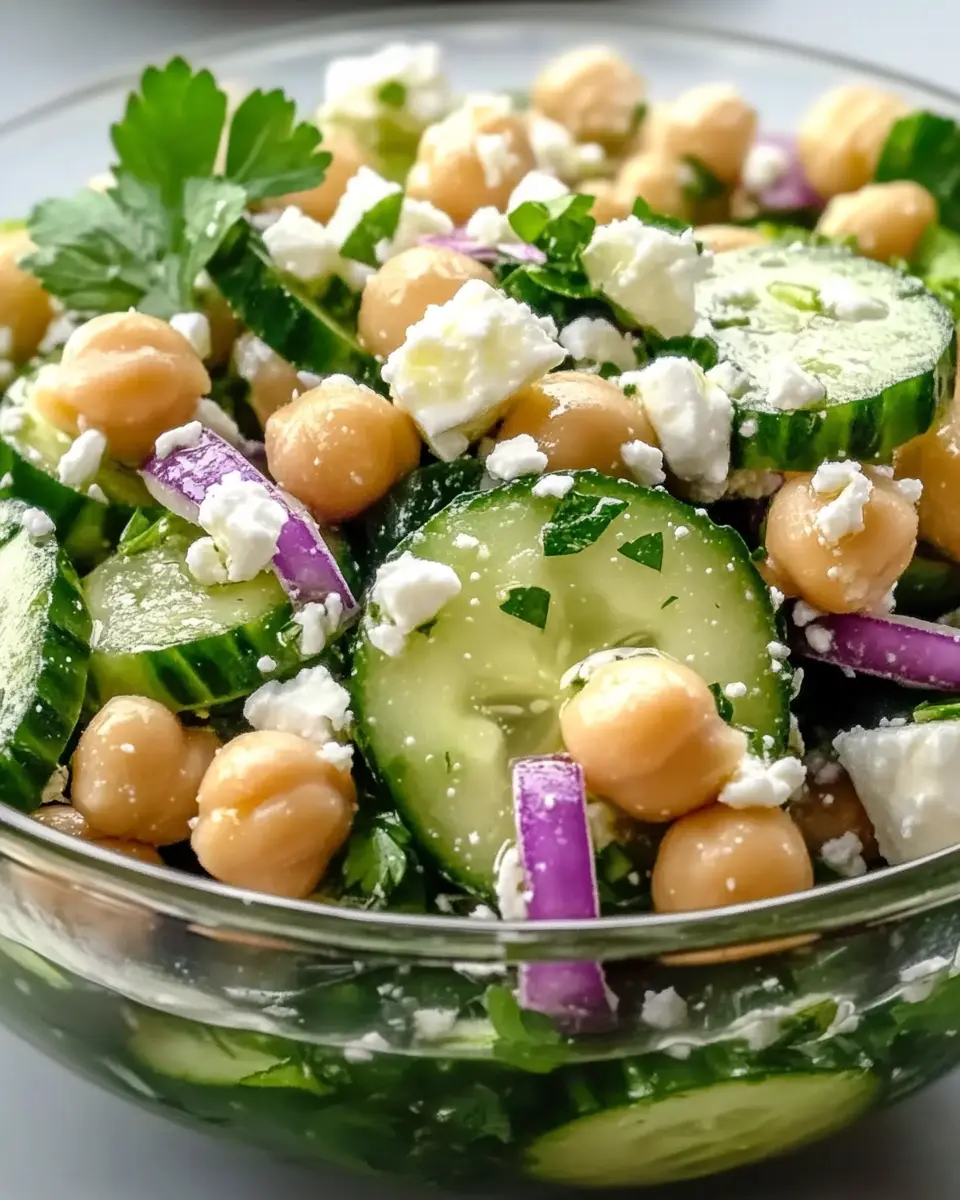 Gurkensalat mit Kichererbsen und Feta – 5 Gründe für das Sommer-Highlight First Image First Image