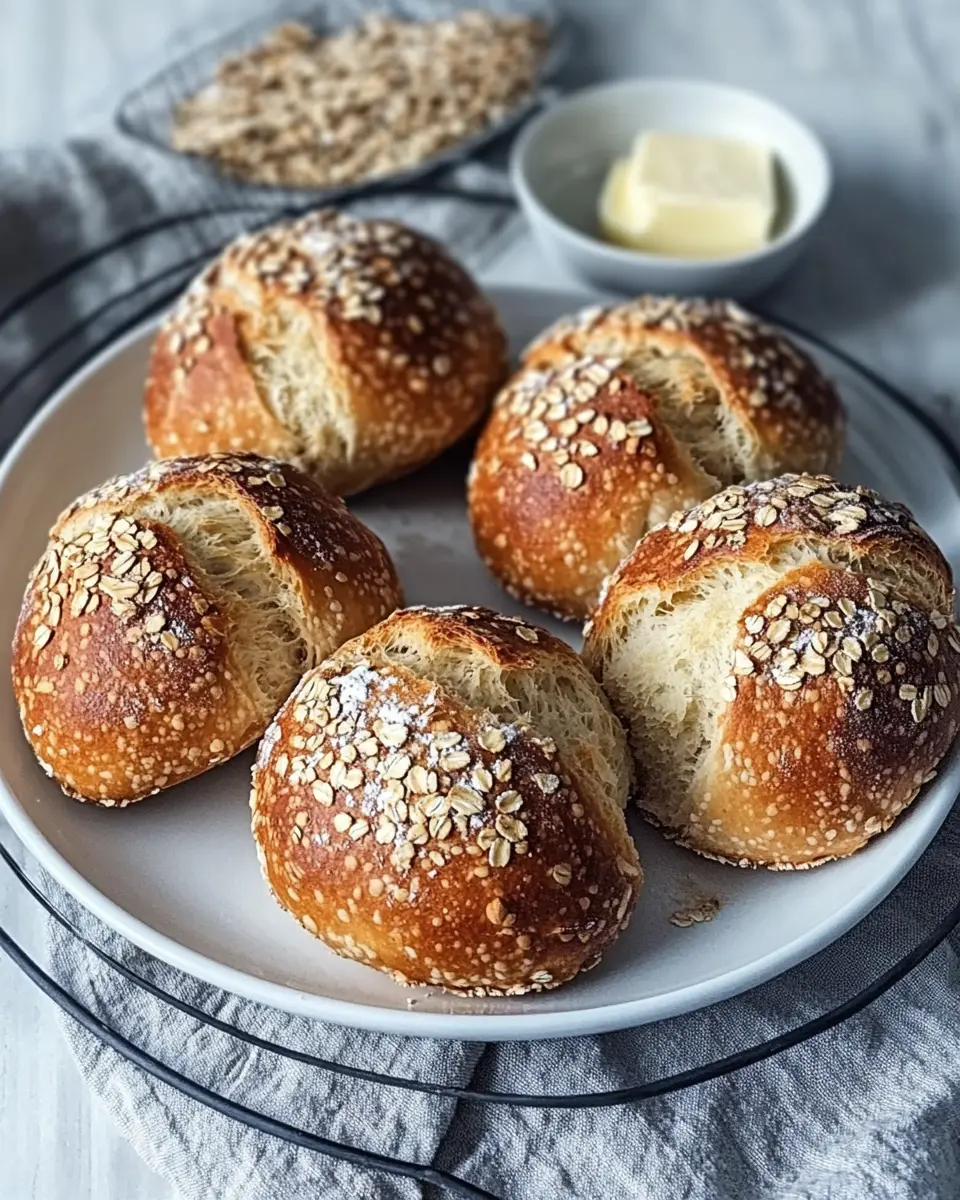 Quark Haferflocken Brötchen: Irresistibly Soft & Healthy Treats