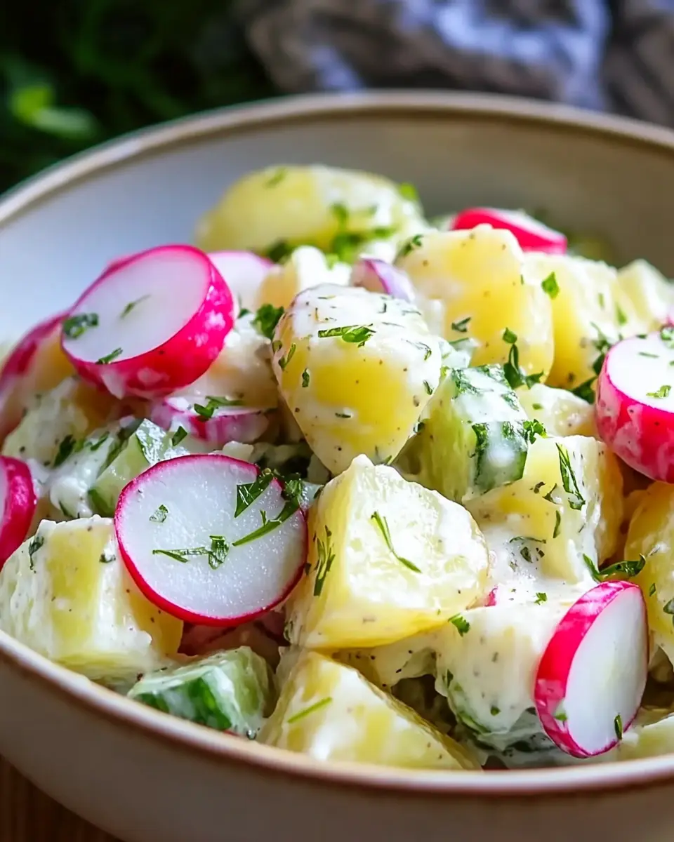 Kartoffelsalat mit Radieschen – 5 Gründe für das Sommerrezept First Image First Image