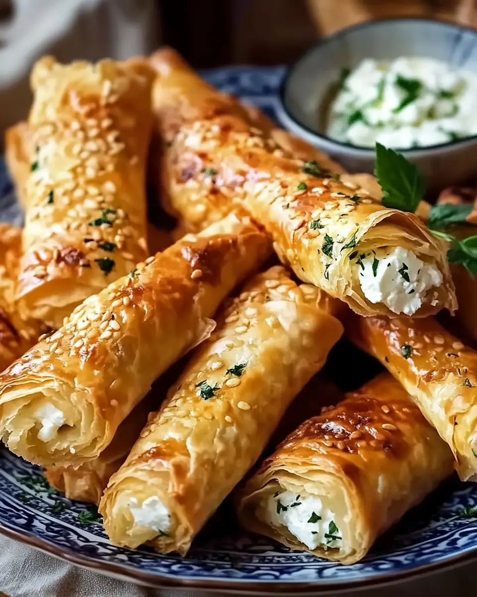 Knusprige Börek mit Feta – Bestes Rezept in 3 Schritten First Image First Image