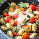 Gnocchi Salat – Einfaches Sommerrezept mit Pesto-Dressing First Image First Image