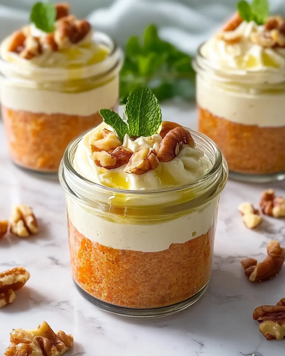 Low Carb Möhrenkuchen im Glas: Saftiges Rezept für Genuss 6