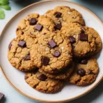 Vegane Kichererbsen Cookies – gesunde, saftige Protein-Cookies ohne Ei und Milch First Image First Image
