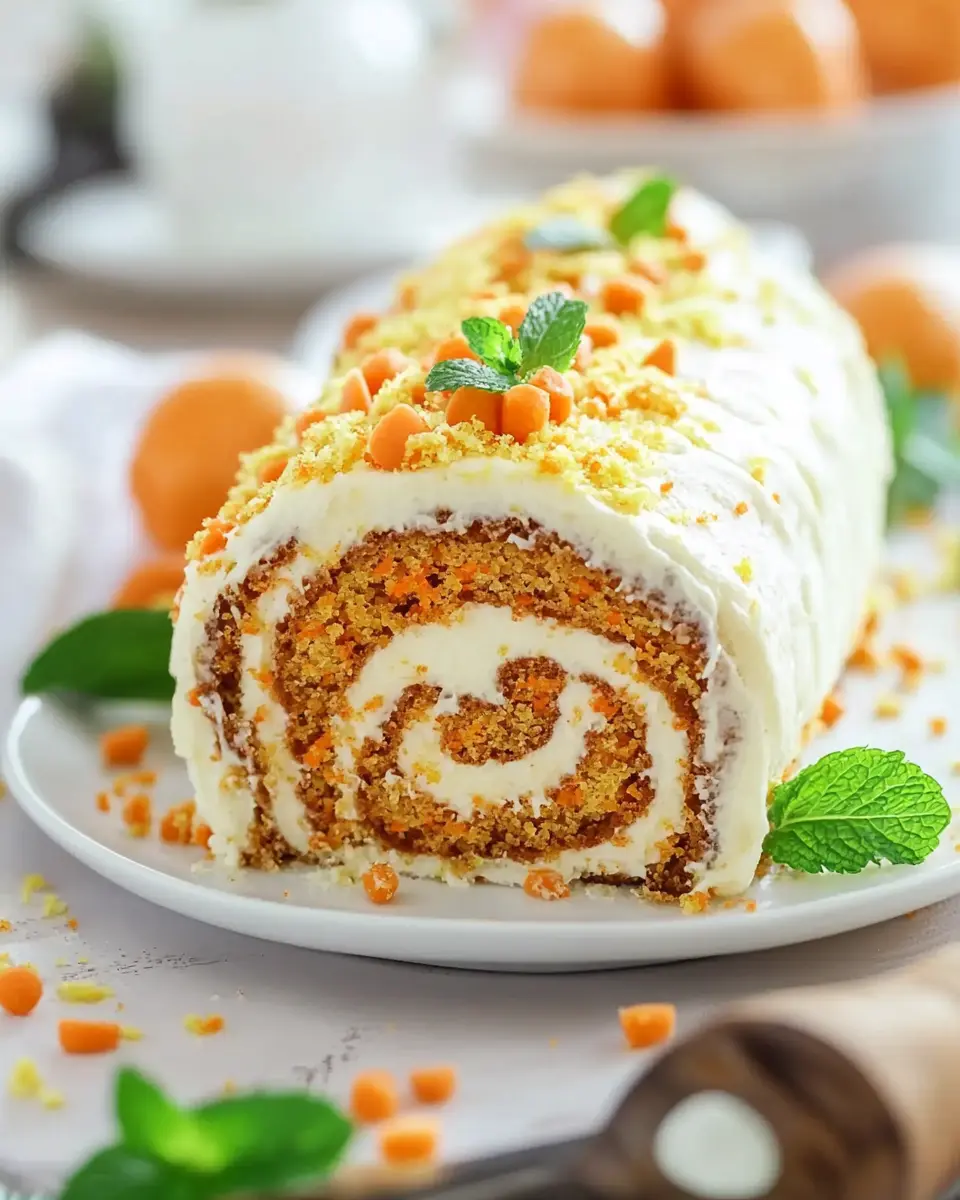 Karottenkuchenrolle einfach Rezept: Saftig und köstlich! 7 tdy4h8ckhkqih639v1fp