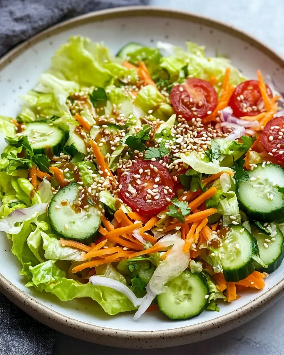 Yum Yum Salat Rezept – Einfach & schnell Nr First Image