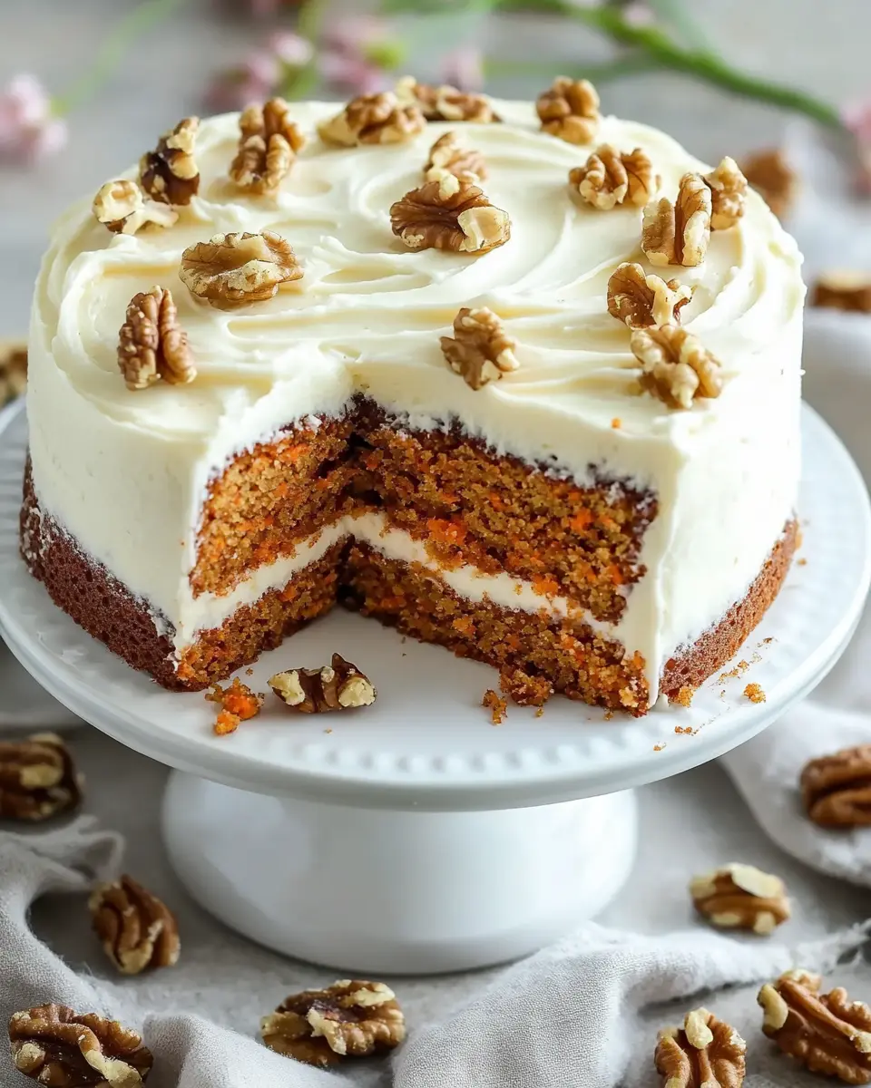 Saftiger Karottenkuchen mit Nüssen – das beste kanadische Rezept First Image First Image