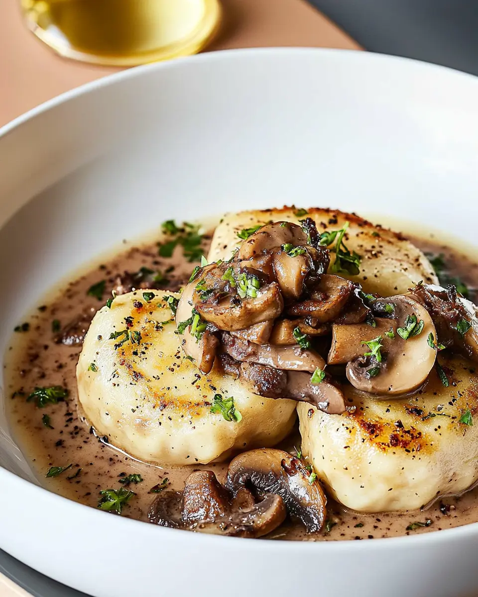 Servietten-Leber-Knödel mit Pilzragout: Indulgent Comfort Food 5 umc8avkv71ubswsmirir