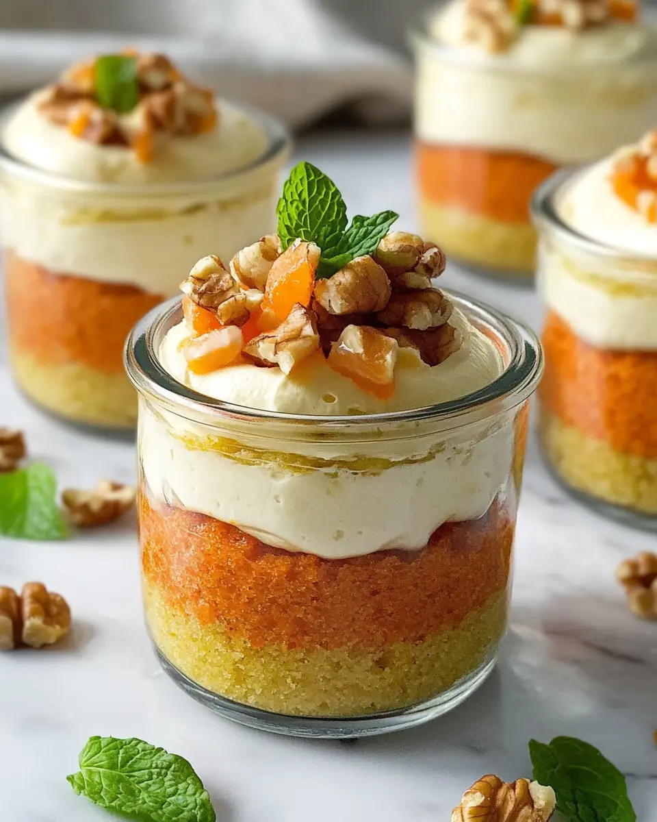 Low Carb Möhrenkuchen im Glas – Saftiges Rezept mit langer Haltbarkeit First Image First Image
