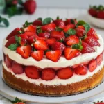 Erdbeerkuchen mit Mascarpone First Image First Image