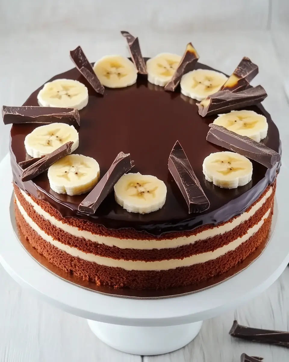 Bananen Schoko Torte: Irresistibly Decadent 7-Layer Delight 5