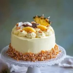 Osterhaube: Saftiger Karottenkuchen mit Ananas-Kokos-Mousse First Image First Image