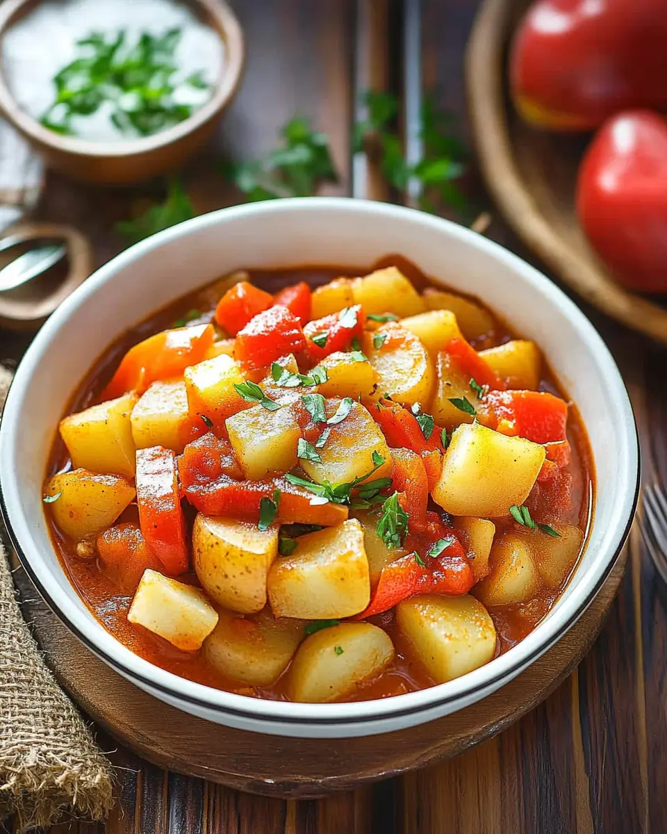 Vegetarisches Kartoffelgulasch mit Paprika: The Best Comfort Dish 5