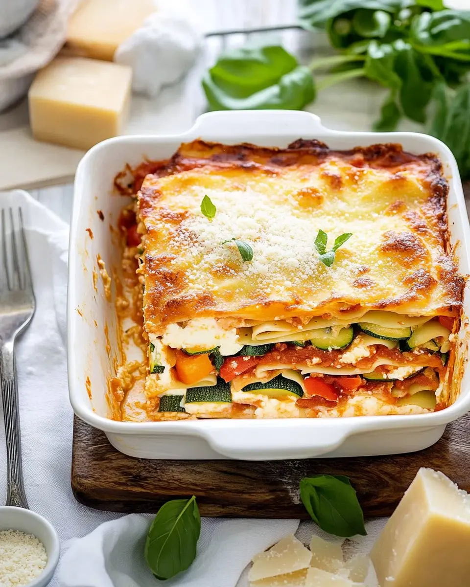 Gemüselasagne einfaches Rezept: Cozy Comfort Made Easy