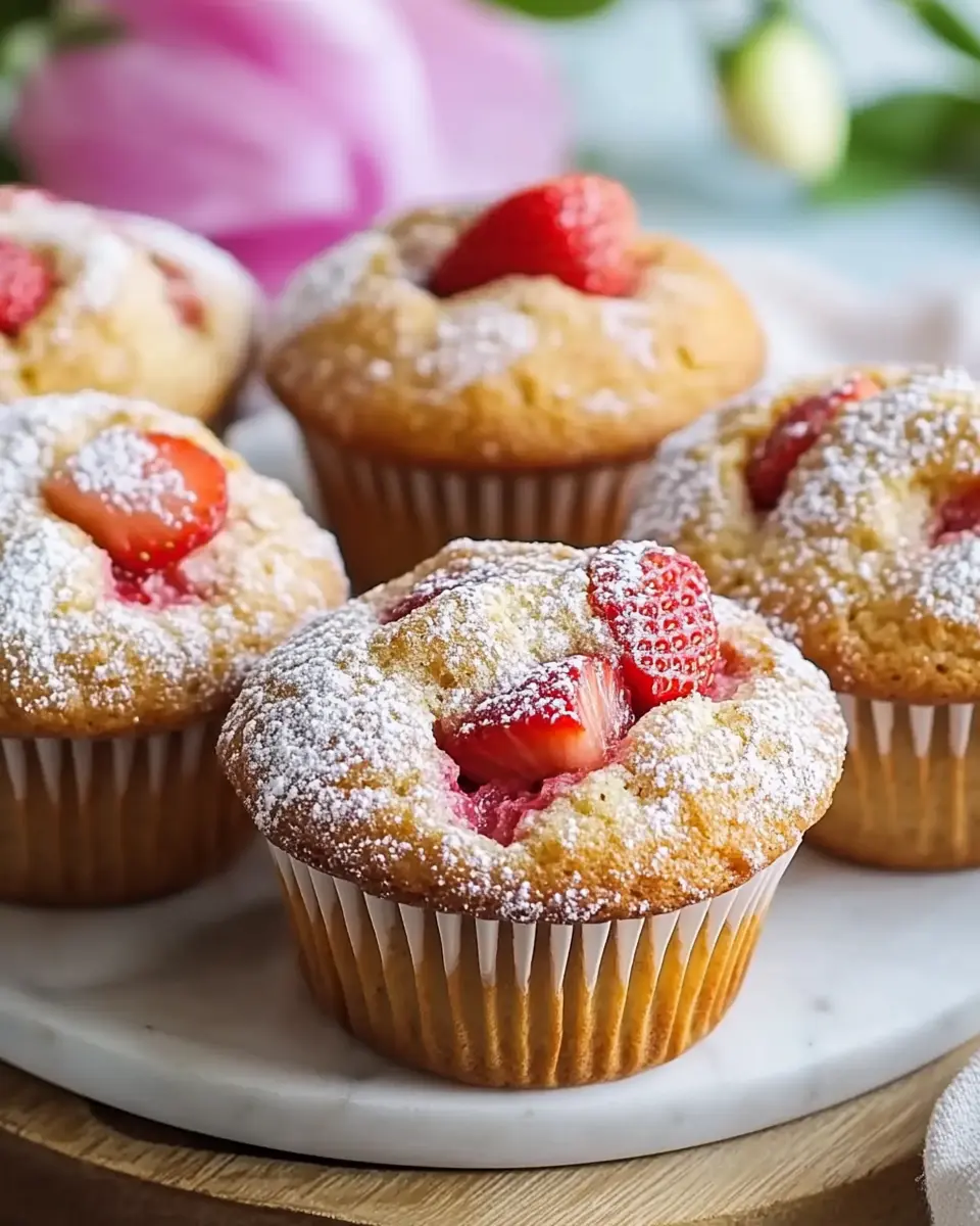 Erdbeer Muffins ganz einfach: Fluffig & Himmlisch Lecker! 7