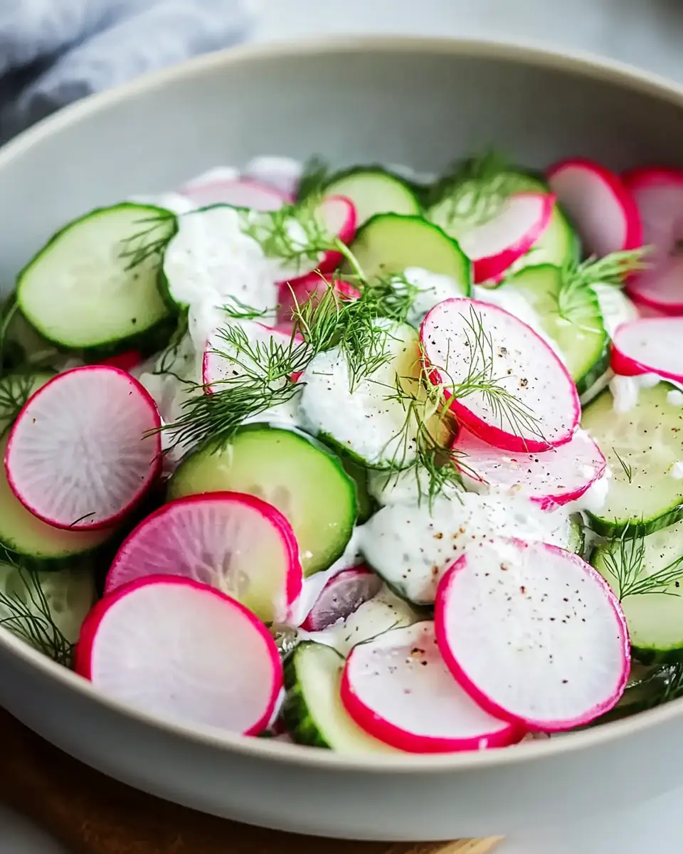 Gurken Radieschen Salat: Frisch & Einfach für Deinen Genuss 5