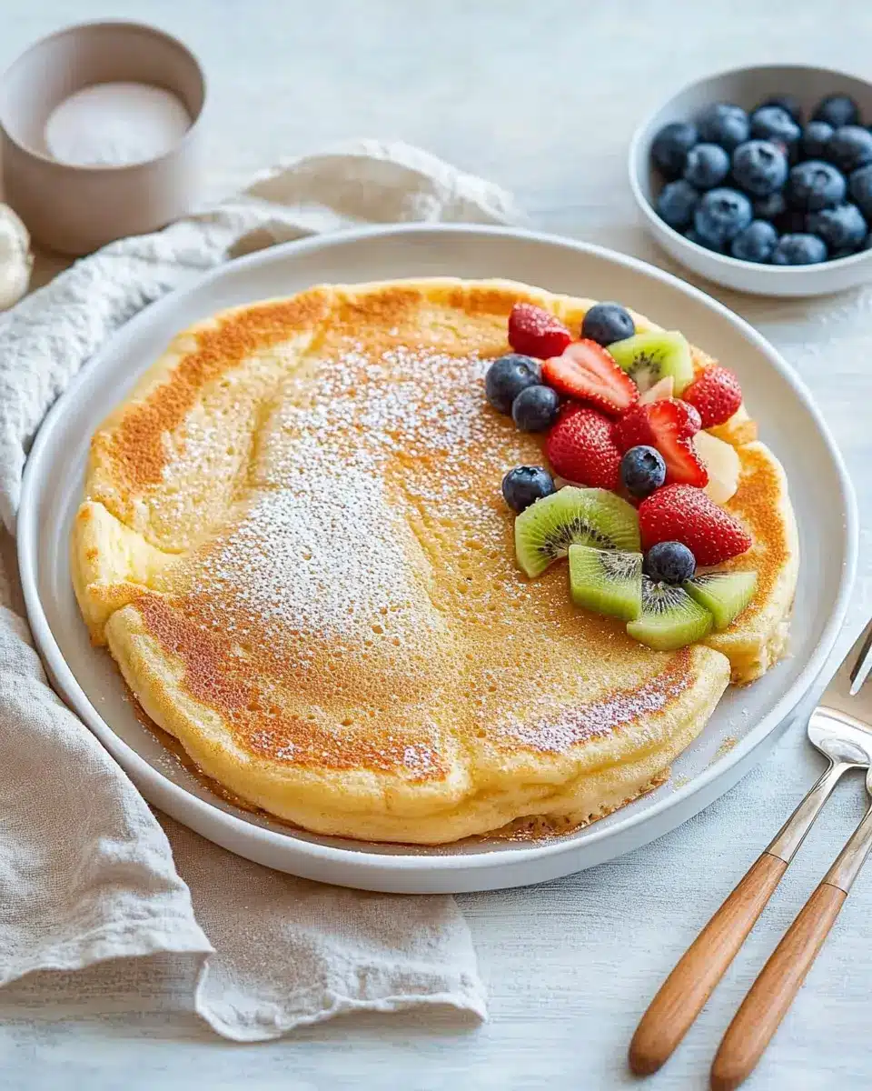 Ofenpfannkuchen vom Blech – schnell und einfach First Image First Image