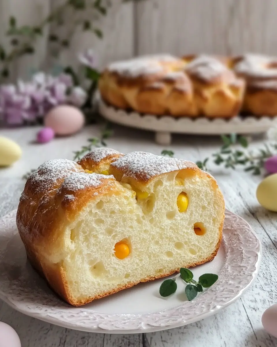 Kulitsch mit Quark – Bestes saftiges Osterbrot First Image First Image