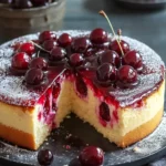Bester Quark Kuchen mit Kirschen – Einfach & Saftig First Image First Image
