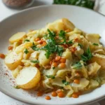 Spitzkohl mit Kartoffeln und roten Linsen – Einfach & Cremig First Image First Image