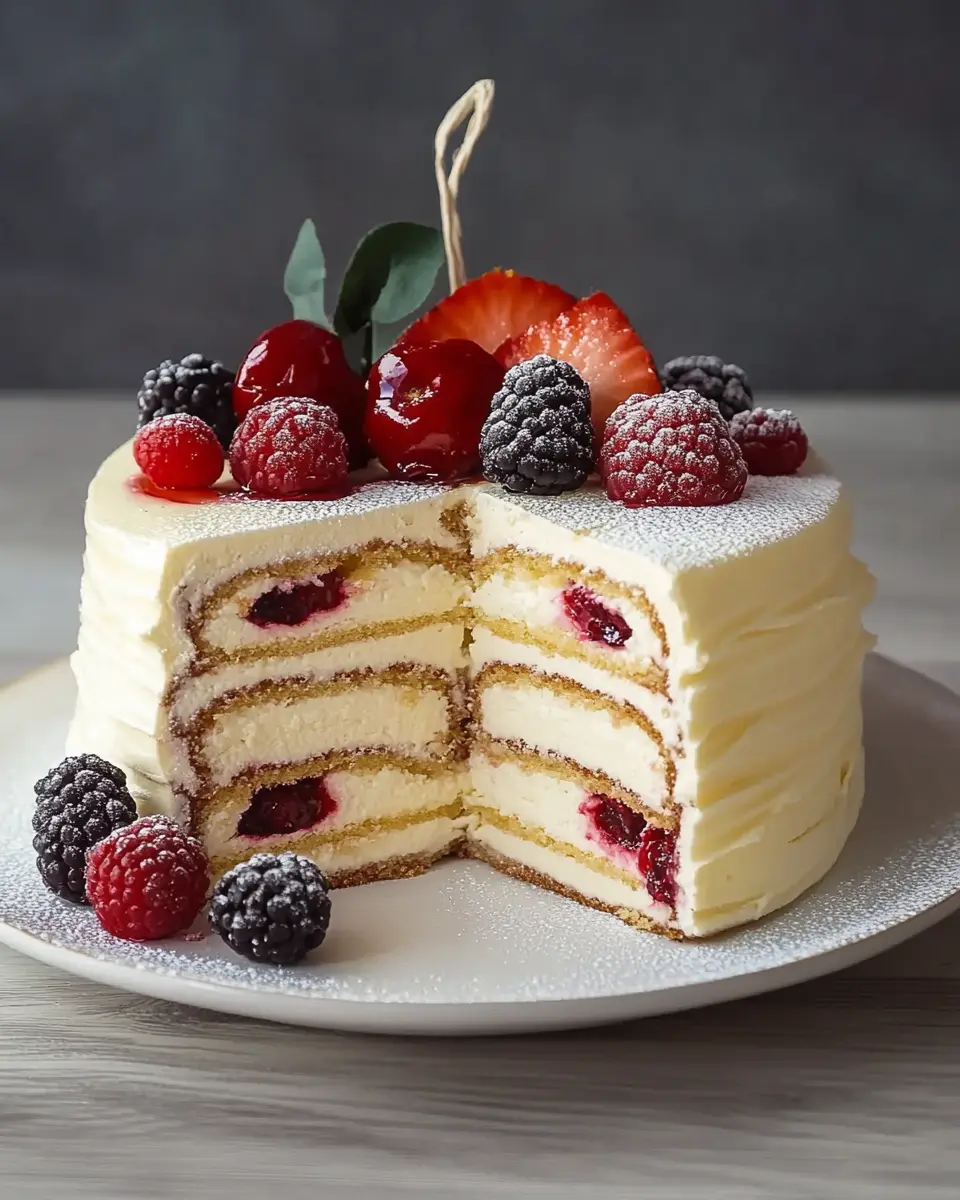 Biskuitrouladen Topfentorte: Irresistibly Creamy & Fruity Delight 5