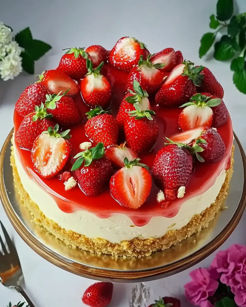 Erdbeer Kuchen mit Obstboden: Einfach & Saftig Traumgenuss 7