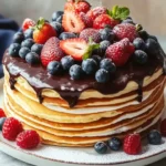 Pfannkuchen Torte – Einfaches Highlight Rezept First Image First Image