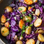 Rotkohl Pfanne mit Kartoffeln First Image First Image