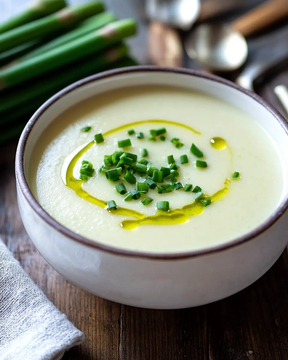 Spargelcremesuppe einfach selber machen First Image First Image