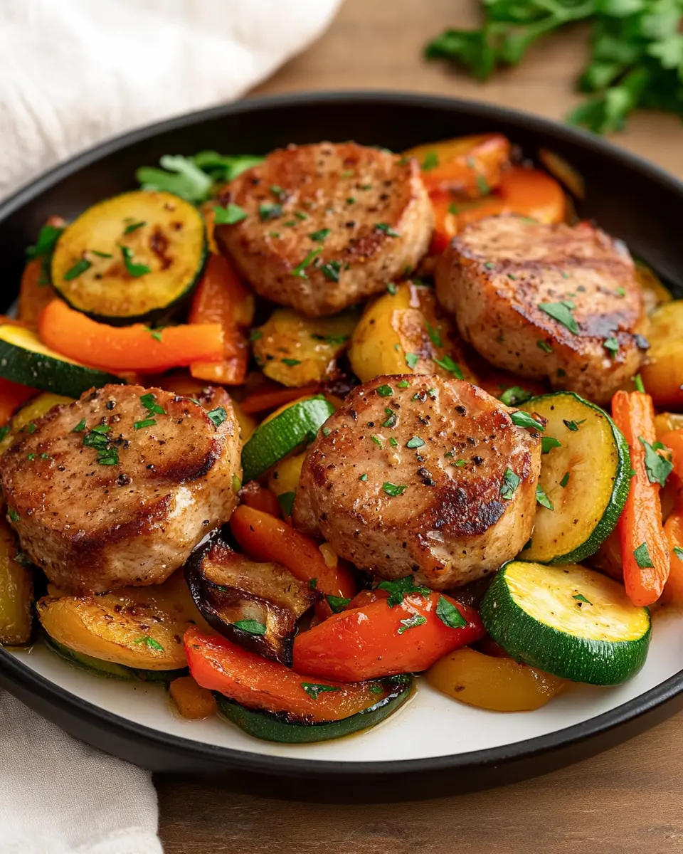 Bauernpfanne mit Schweinemedaillons und Gemüse: Easy Comfort! 7