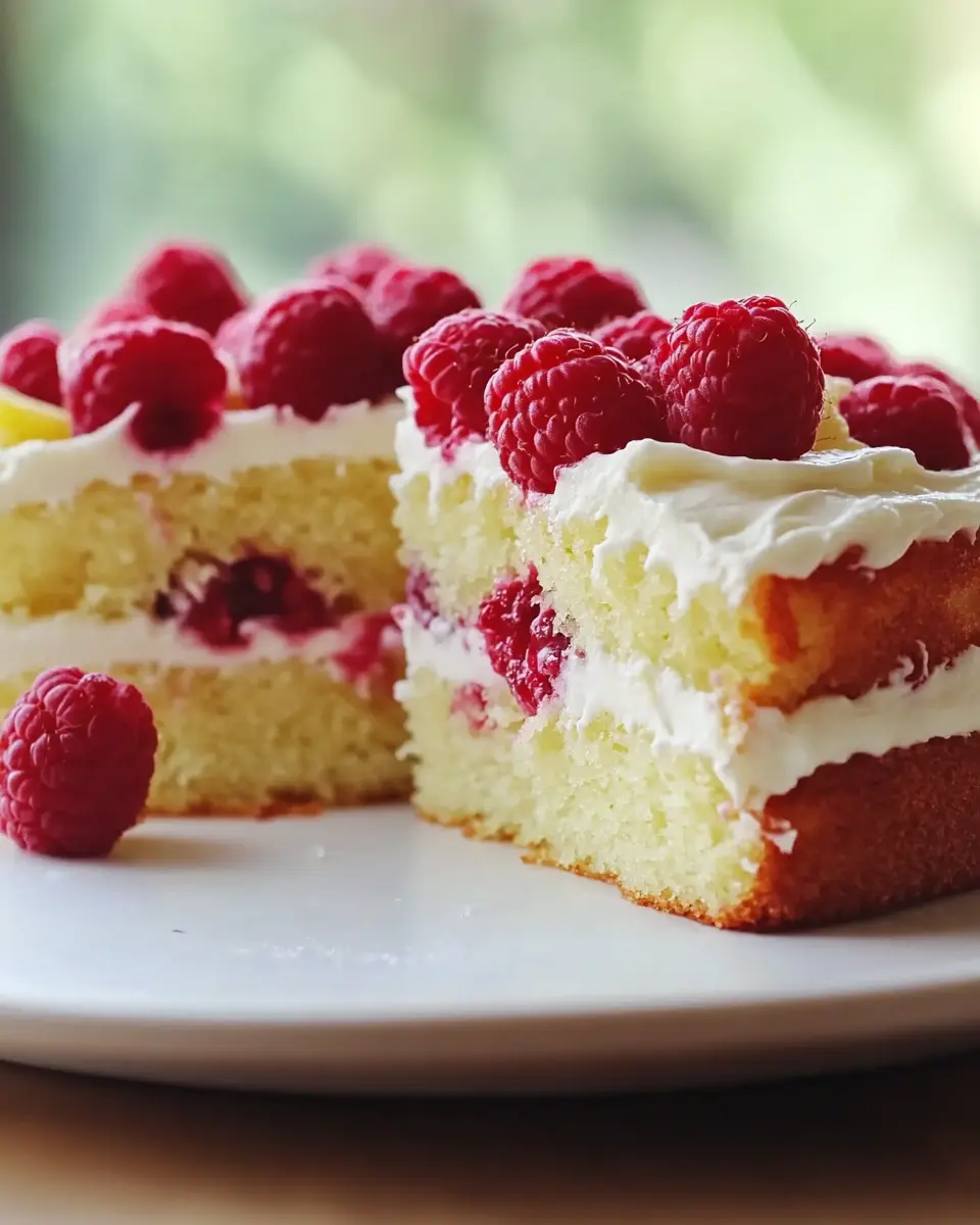 Zitronenkuchen mit Frischkäse und Himbeeren – Saftig & Erfrischend! 7 helha2c8yqzibftwdstu