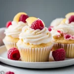 Himbeer & Zitrone Cupcakes – Fruchtig, Frisch und Unwiderstehlich First Image First Image