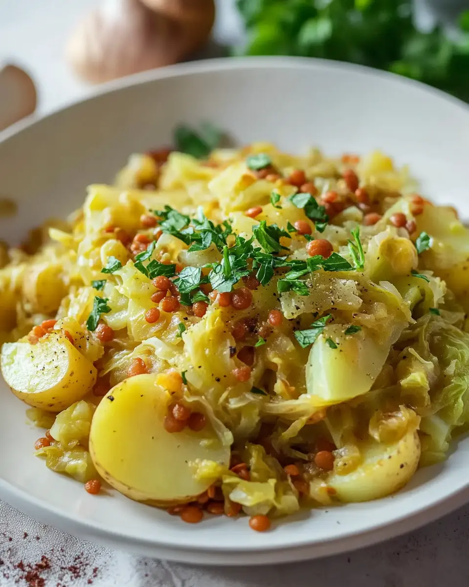Spitzkohl mit Kartoffeln und roten Linsen – Einfach & Cremig Bliss! 5 ittoqnqhnnu9m7kufjug