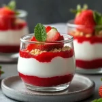 Erdbeer Dessert im Glas mit Joghurt – 5 Gründe First Image First Image