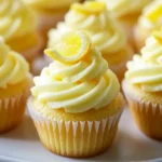 Zitronige Mini Cupcakes First Image First Image