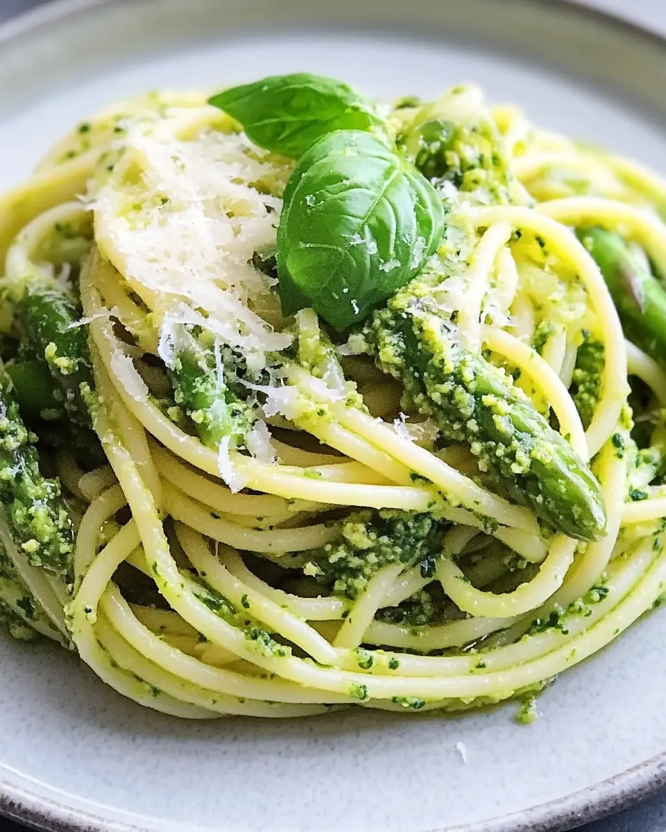 Spaghetti mit Spargel und Bärlauchpesto: Irresistibly Fresh Delight 7